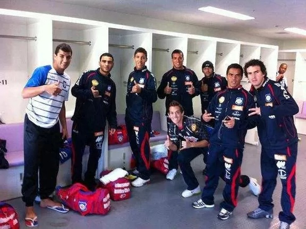 Friburguense na pré-temporada no Japão em 2013